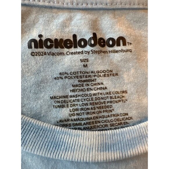 Nickelodeon SpongeBob & Patrick Light Blue T-Shirt - Picture 3 of 4